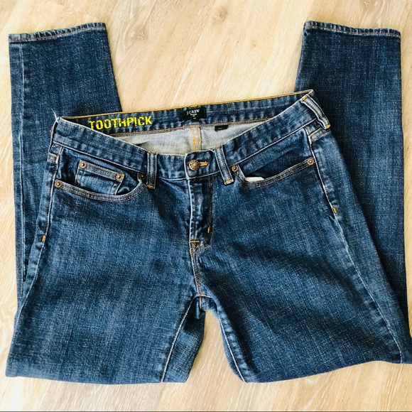 J. Crew Factory Toothpick Ankle Stretch Jean 29 - Picture 4 of 7